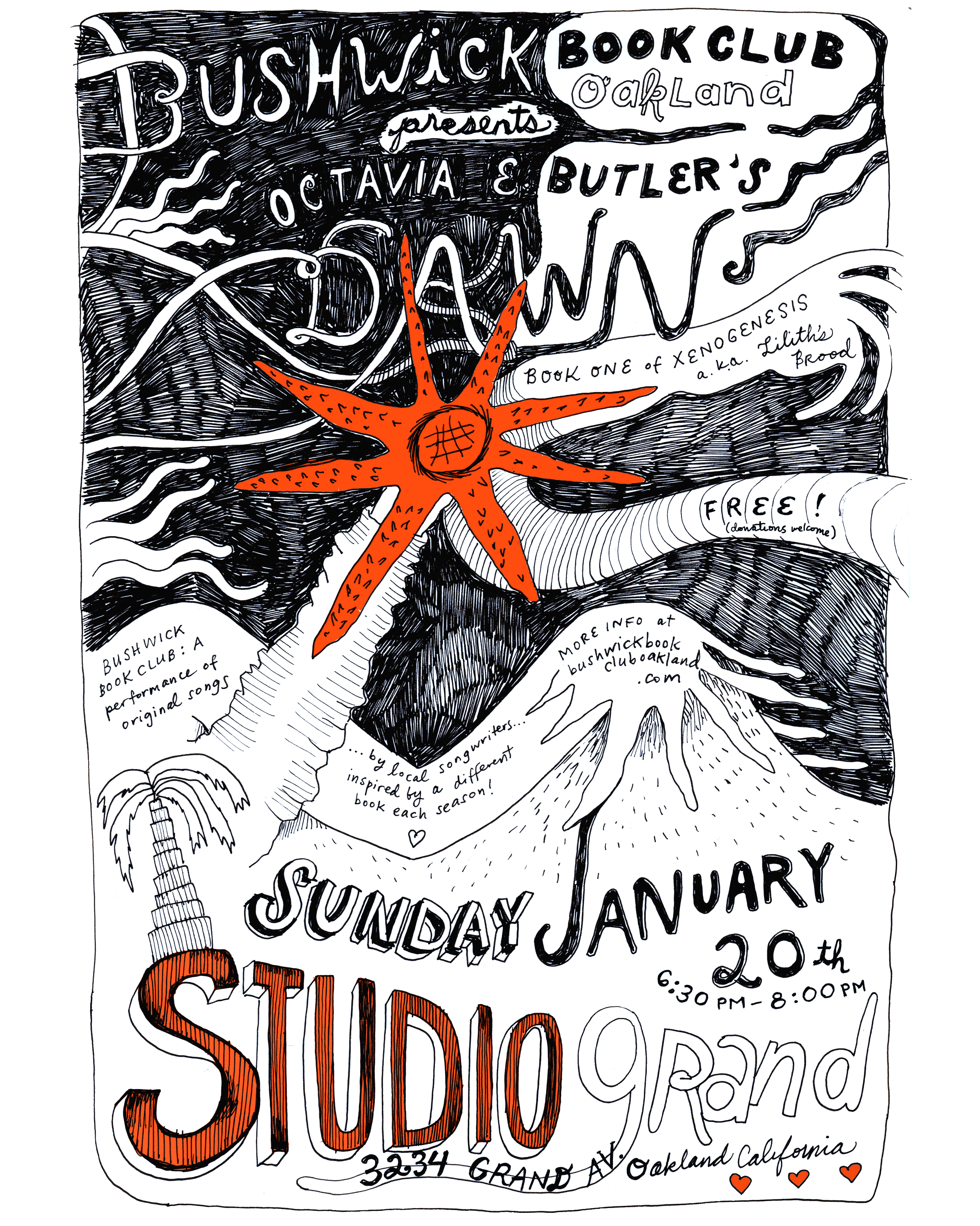 Bushwick Book Club Oakland: original songs inspired by Octavia Butler's Dawn